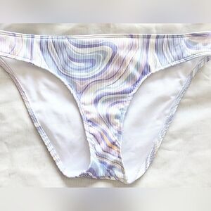 Hollister Women's Multicolor Swirls Bikini Bottoms